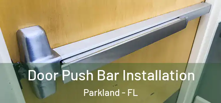  Door Push Bar Installation Parkland - FL
