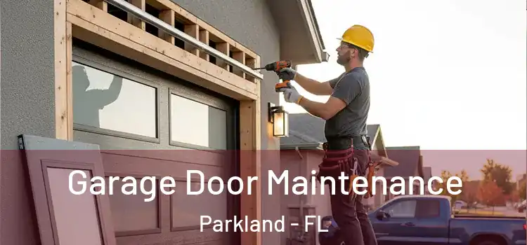 Garage Door Maintenance Parkland - FL