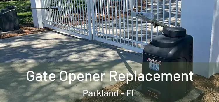 Gate Opener Replacement Parkland - FL