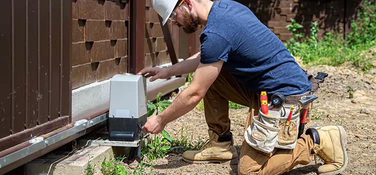 Electric Driveway Gate Installation Parkland